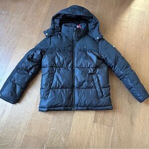 Tommy Hilfiger Kids Black Puffer Jacket